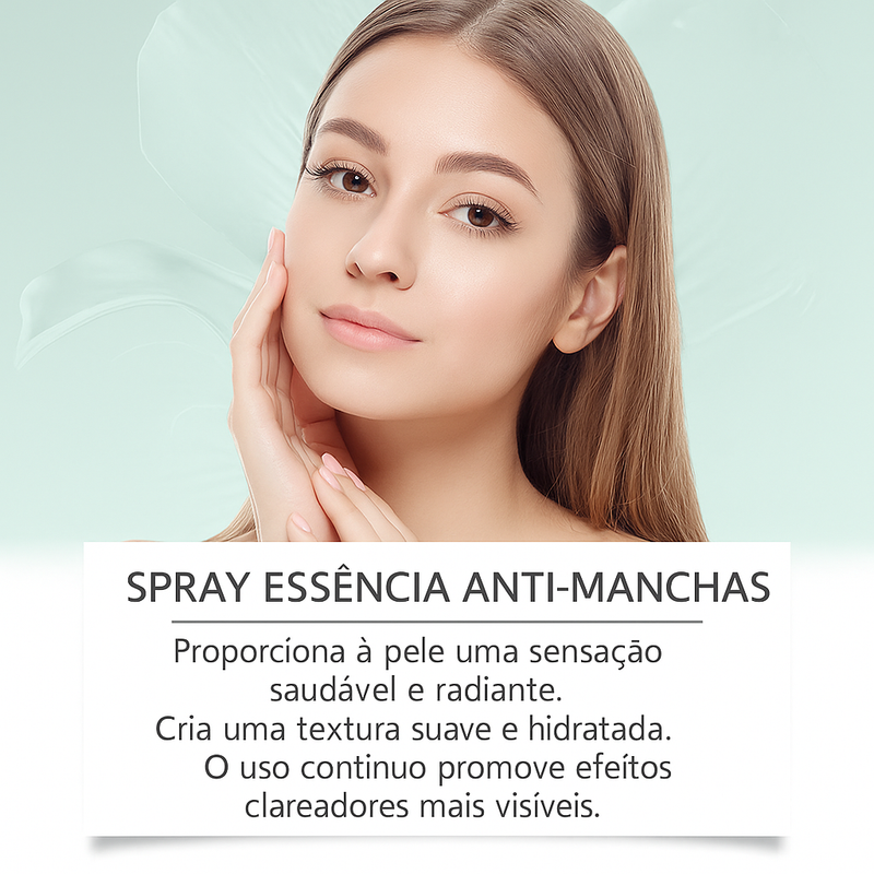 Spray Clareador Facial PureSkin – Uniformiza e Ilumina o Tom da Pele